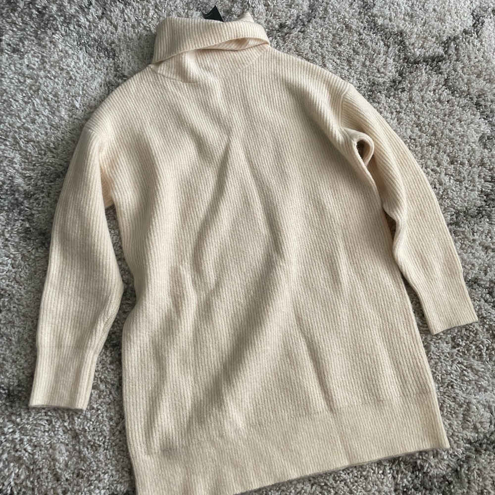 NWT Forever 21 Beige Tan Sweater Dress Small